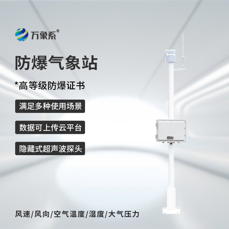煤氣區(qū)域防爆型小型氣象站