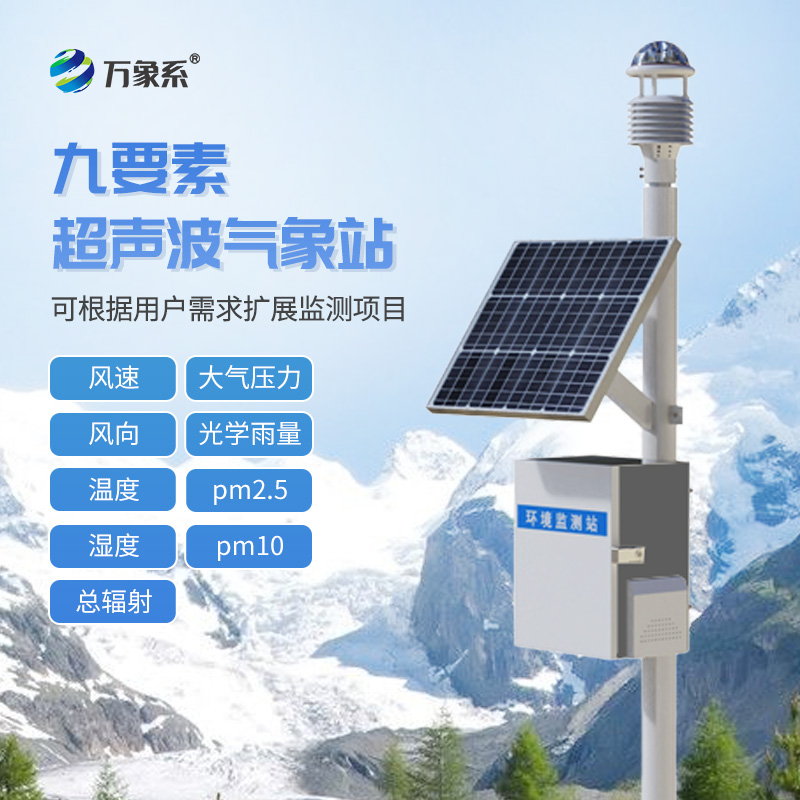 九要素超聲波氣象站如何“聽”懂天氣？